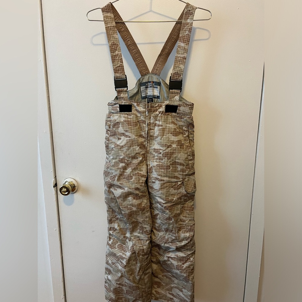 Ellesse ski bib/pants cream camo